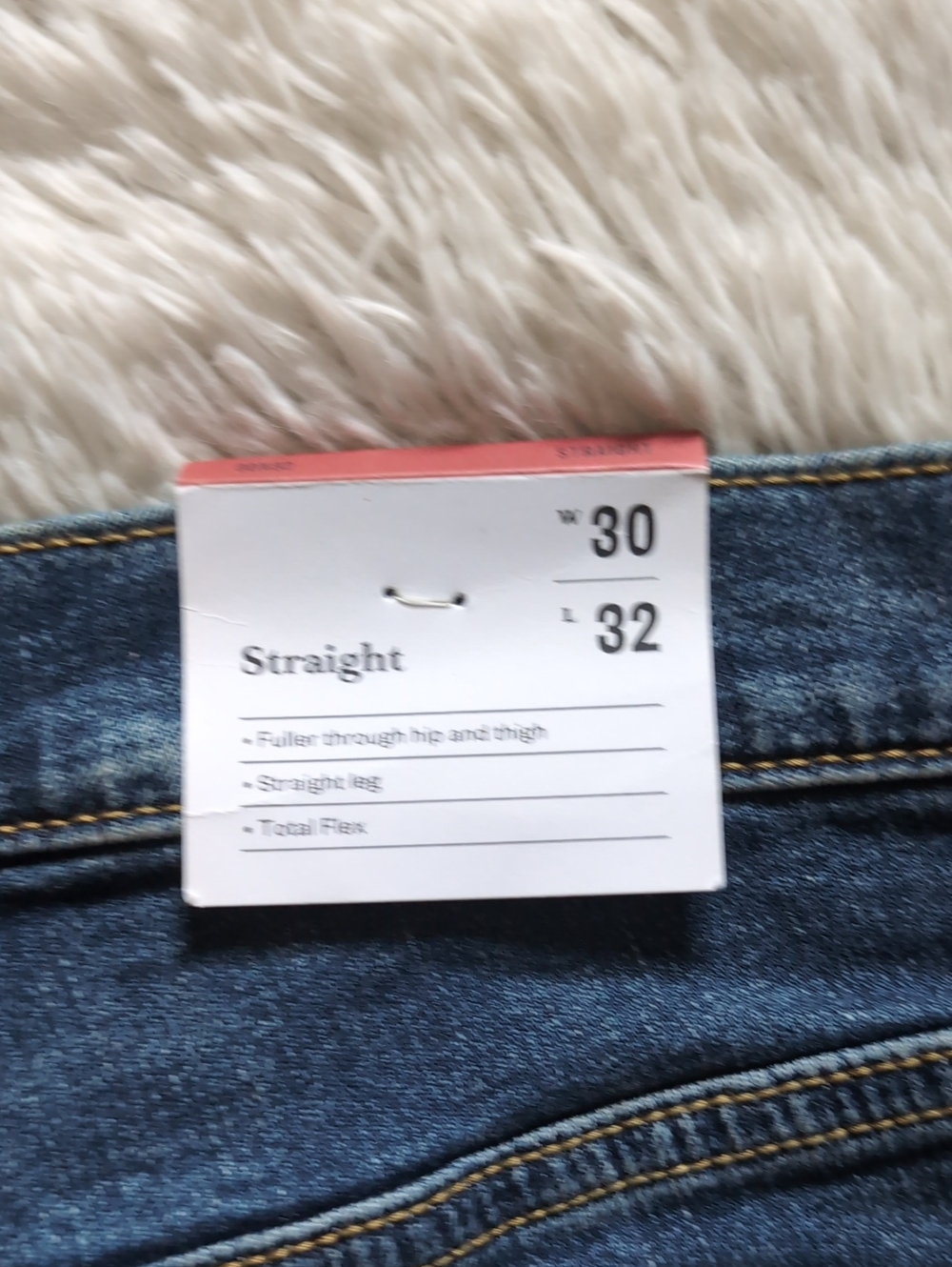 NWT Goodfellow & Co Blue Denim Straight Leg Flex Men's Jeans Size 30x32 - Picture 8 of 15